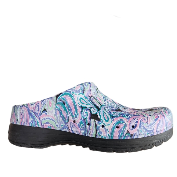 Dansko Shoes - DANSKO CLOGS, Kane Paisley Multi, Women's 41